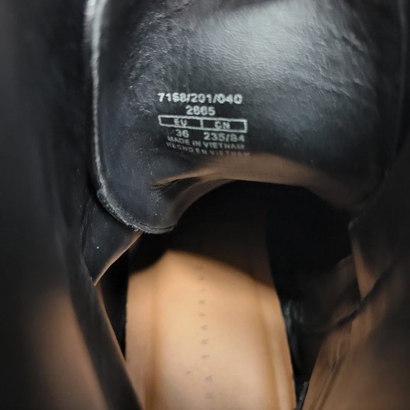 Bloggers Fav Zara Pearl Moto Biker Boots - Picture 14 of 15